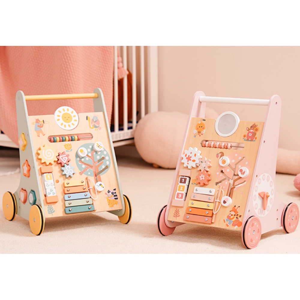 Baby Walker Activity - Robotime Robud Wooden Baby Walker with