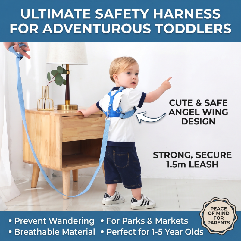 Baby Walker Activity - Baby Safety Walking Harness Belt Child