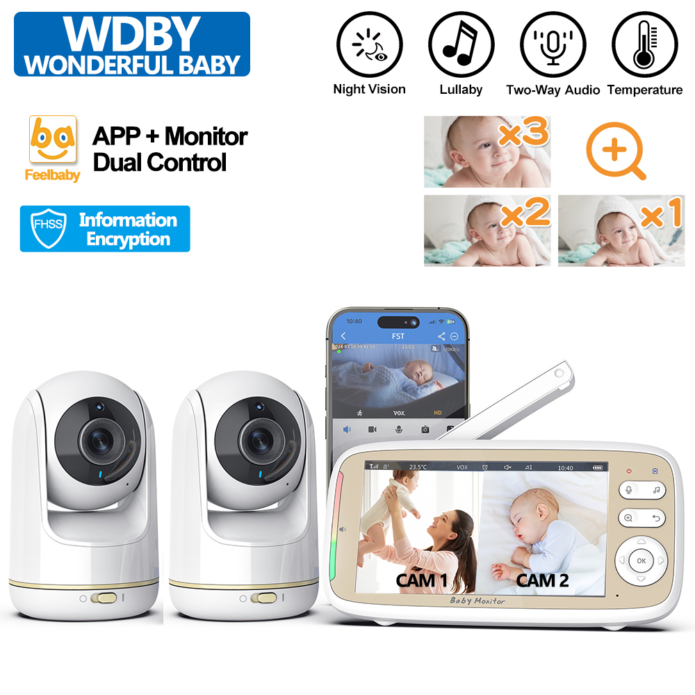 VB803 PRO Baby Monitor with 2p - Baby Monitor Sensor avis et prix