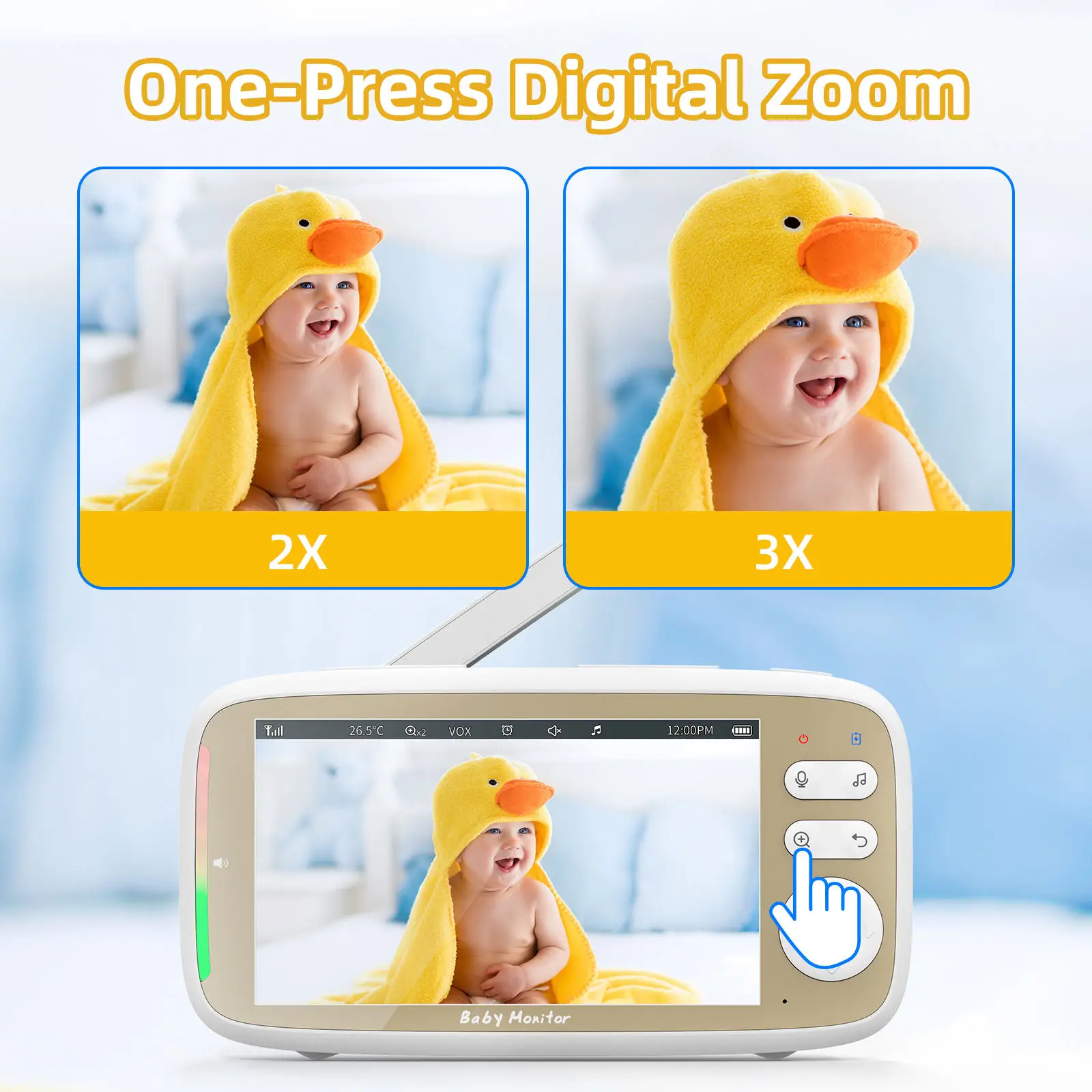VB803 PRO Baby Monitor with 2p - Baby Monitor Sensor avis et prix