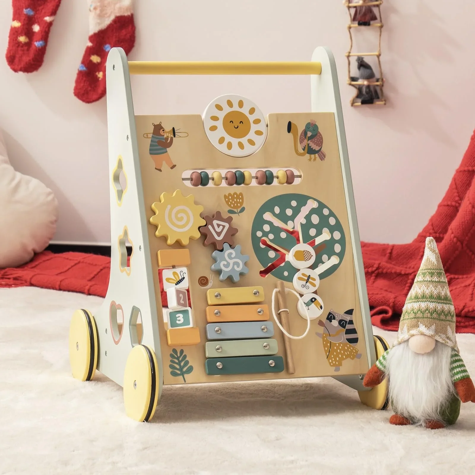 Robotime Robud Wooden Baby Wal - Baby Walker Activity avis et prix