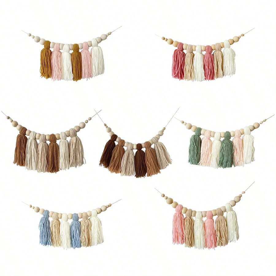 Boho Cotton Tassel Garland Wal - Baby Products Organic avis et prix