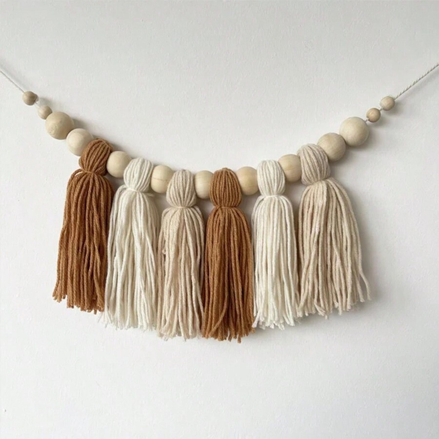 Boho Cotton Tassel Garland Wal - Baby Products Organic avis et prix