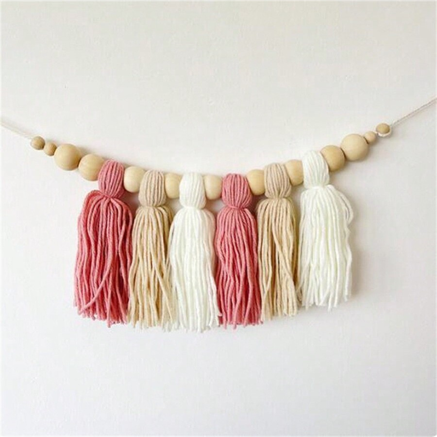 Boho Cotton Tassel Garland Wal - Baby Products Organic avis et prix