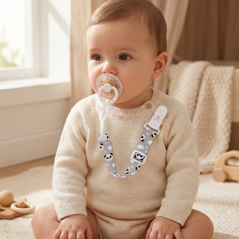 Fixed Button Baby Pacifier Cli - Baby Pacifier Clip avis et prix