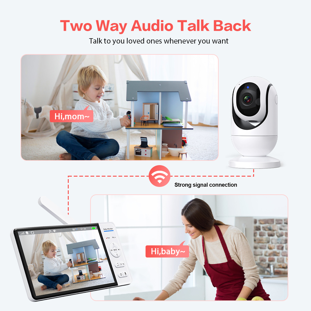 Video Baby Monitor 7'' 1080P H - Baby Monitor Sensor avis et prix