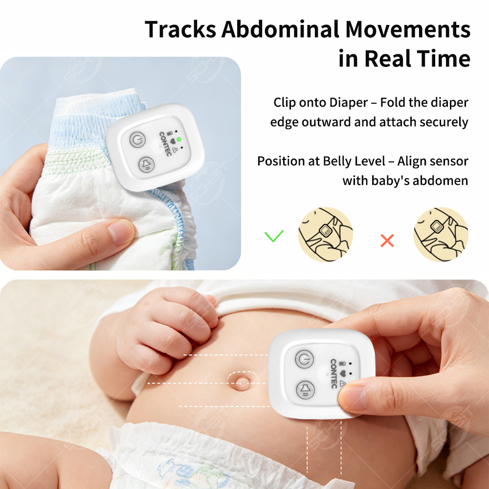 Baby Breathing Monitor with Vi - Baby Monitor Sensor avis et prix