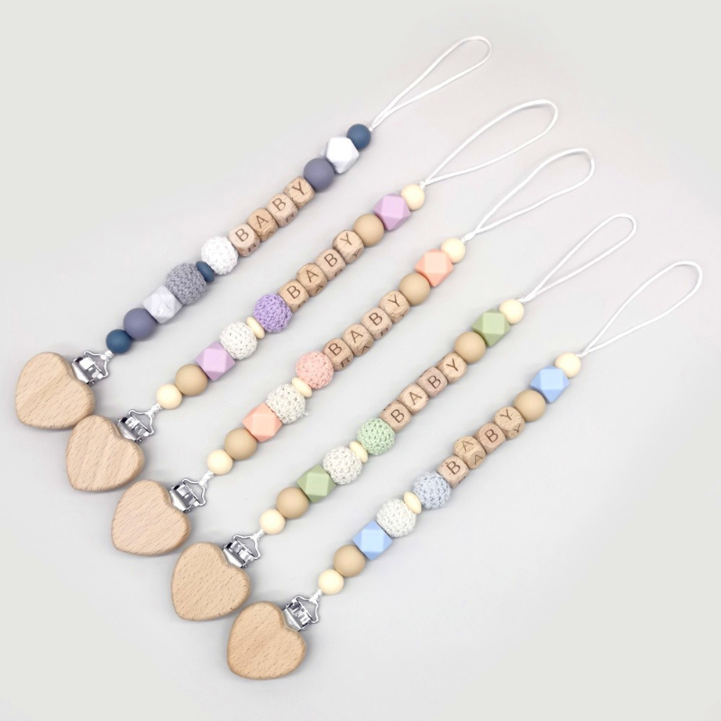 New Custom Baby Pacifier Clip  - Baby Pacifier Clip avis et prix