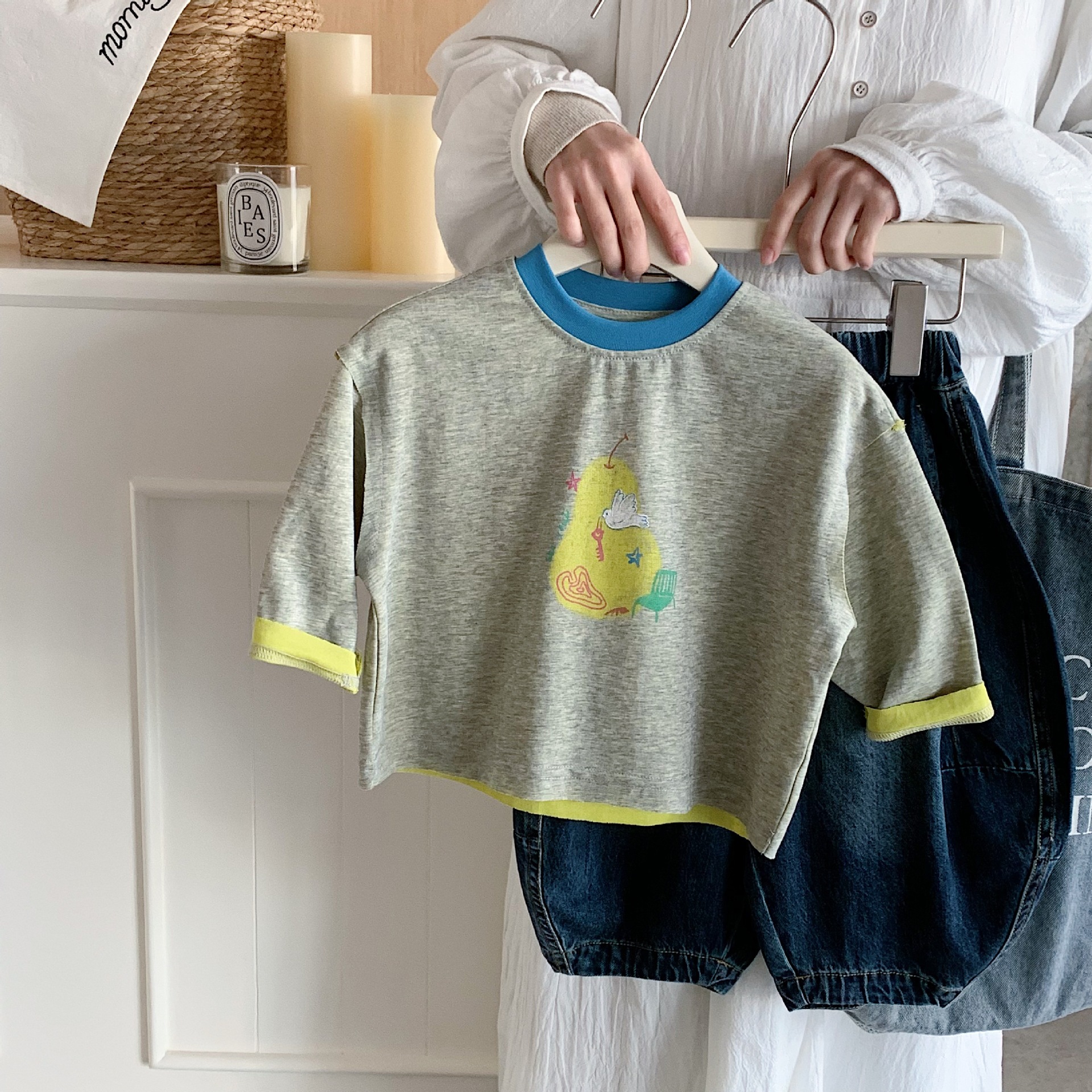 Children's Long Sleeved T-shir - Baby Products Korean avis et prix