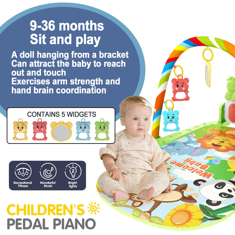 Baby Music Activity Gym Rug Pl - Baby Walker Activity avis et prix