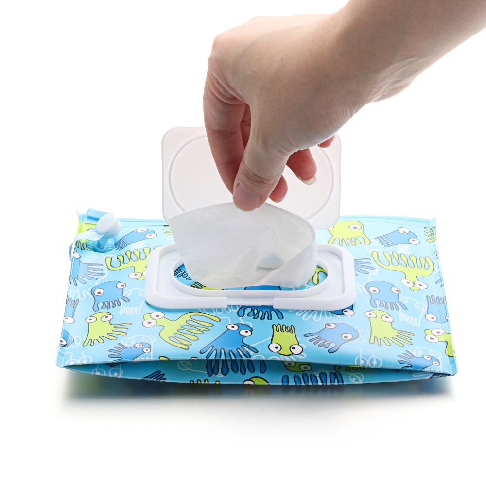 Portable Flip Cover Wet Wipes  - Baby Products Korean avis et prix