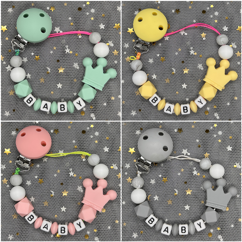 Custom Name Silicone Baby Paci - Baby Pacifier Clip avis et prix