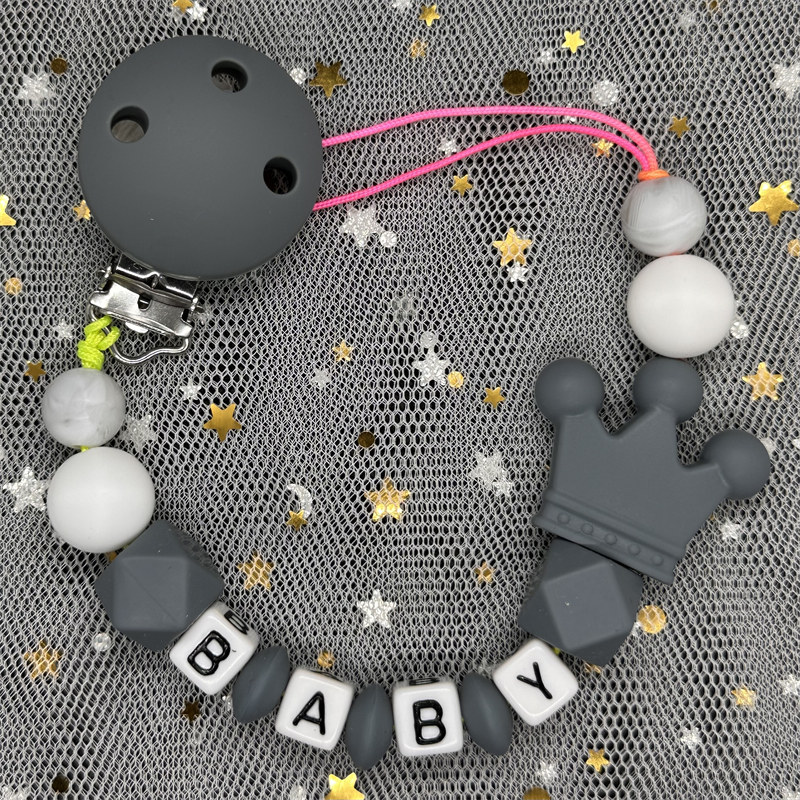 Custom Name Silicone Baby Paci - Baby Pacifier Clip avis et prix