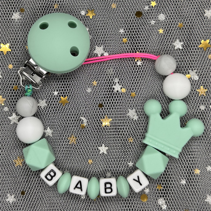 Custom Name Silicone Baby Paci - Baby Pacifier Clip avis et prix