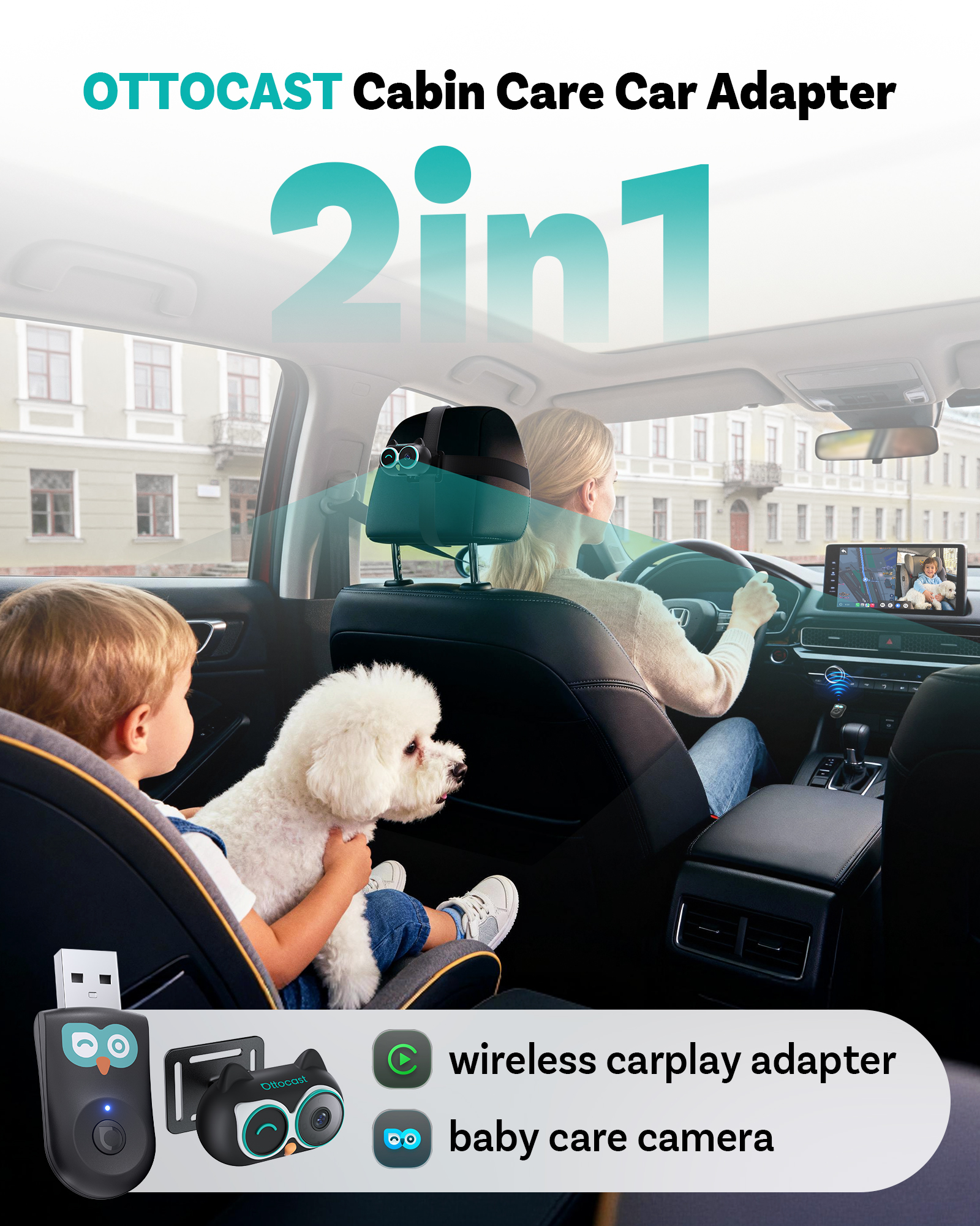 OTTOCAST Cabin Care Wireless C - Baby Monitor Sensor avis et prix