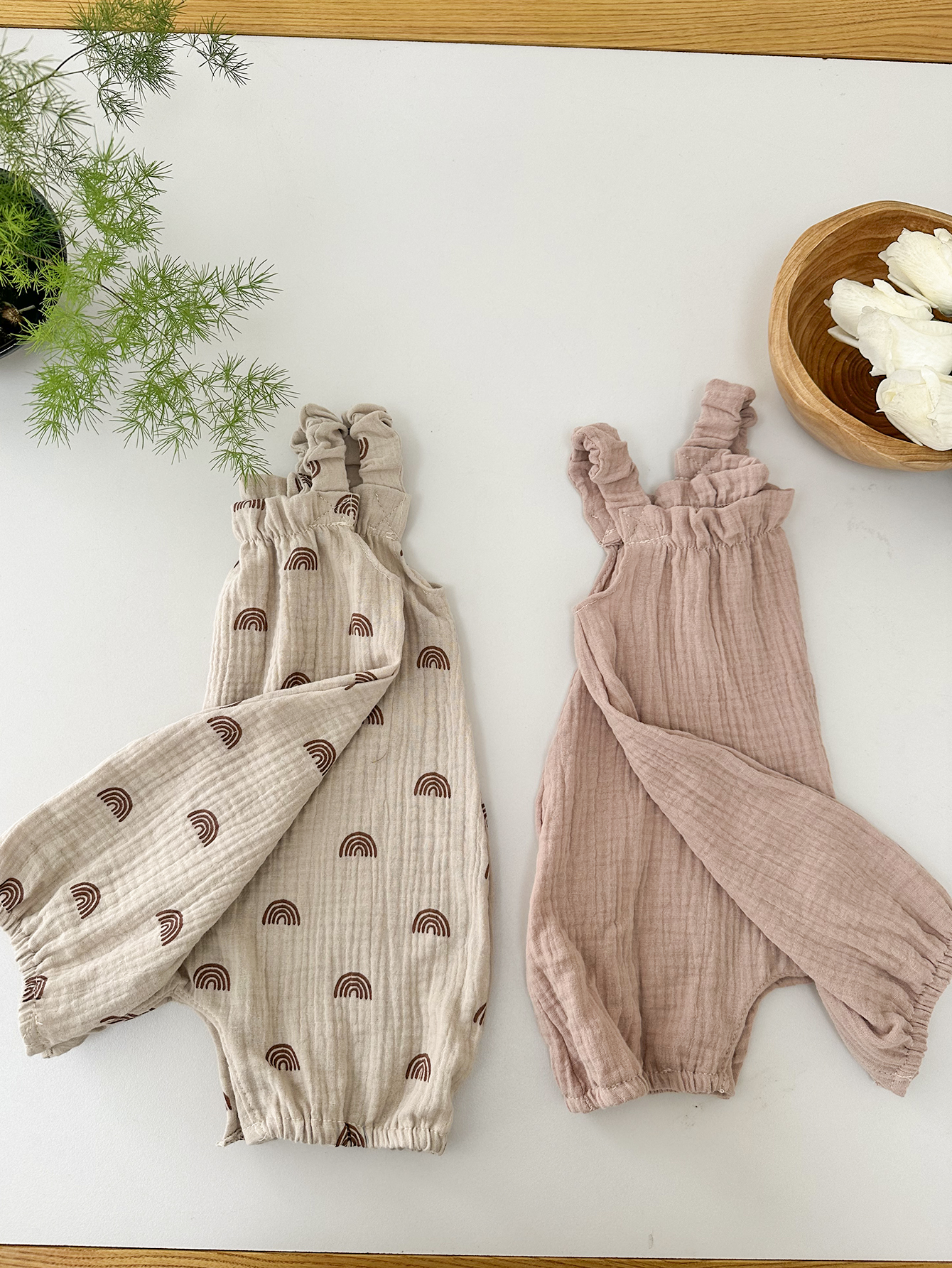 2pcs Baby Romper Suit Rainbow  - Baby Products Organic avis et prix
