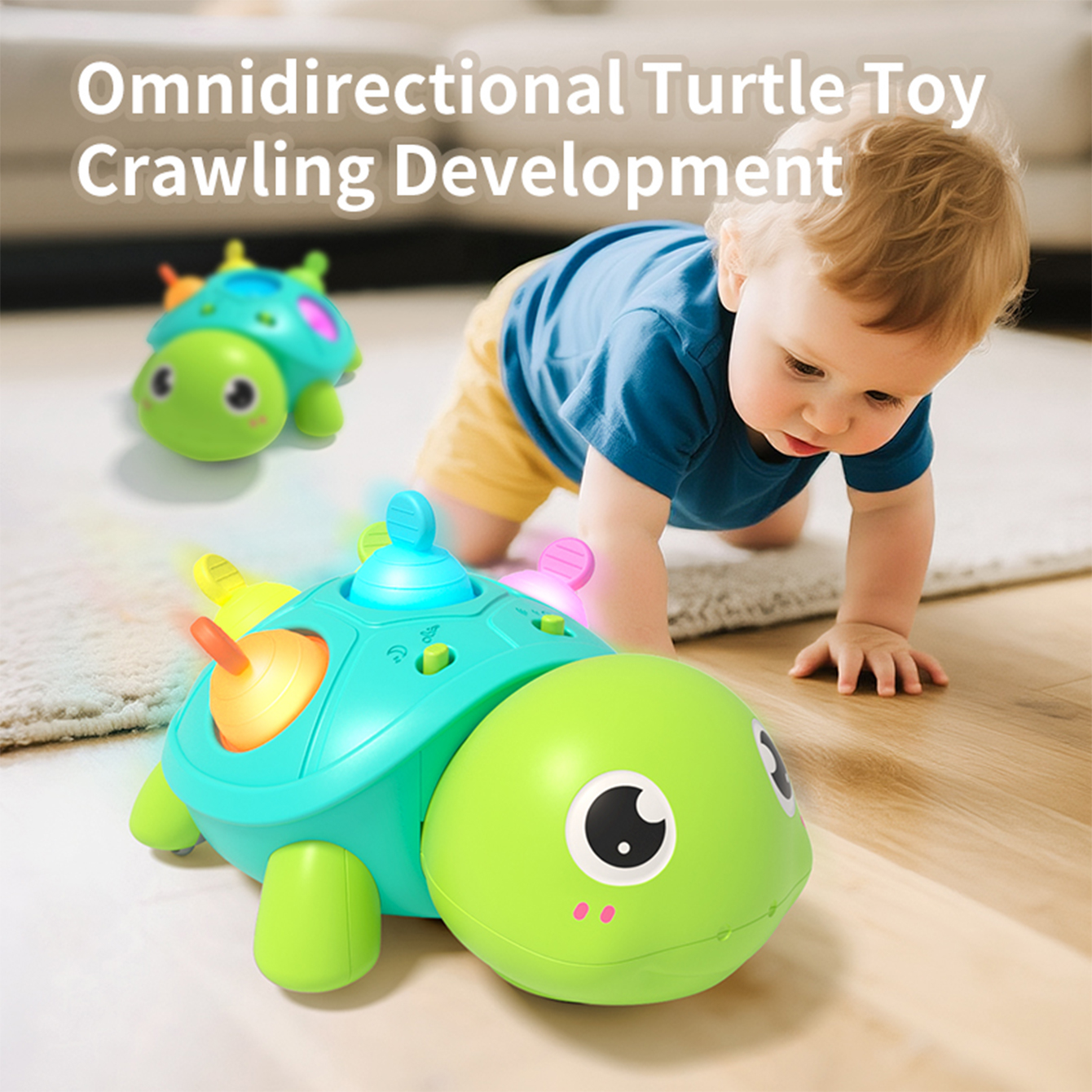 Baby turtle crawling sound and - Baby Walker Activity avis et prix