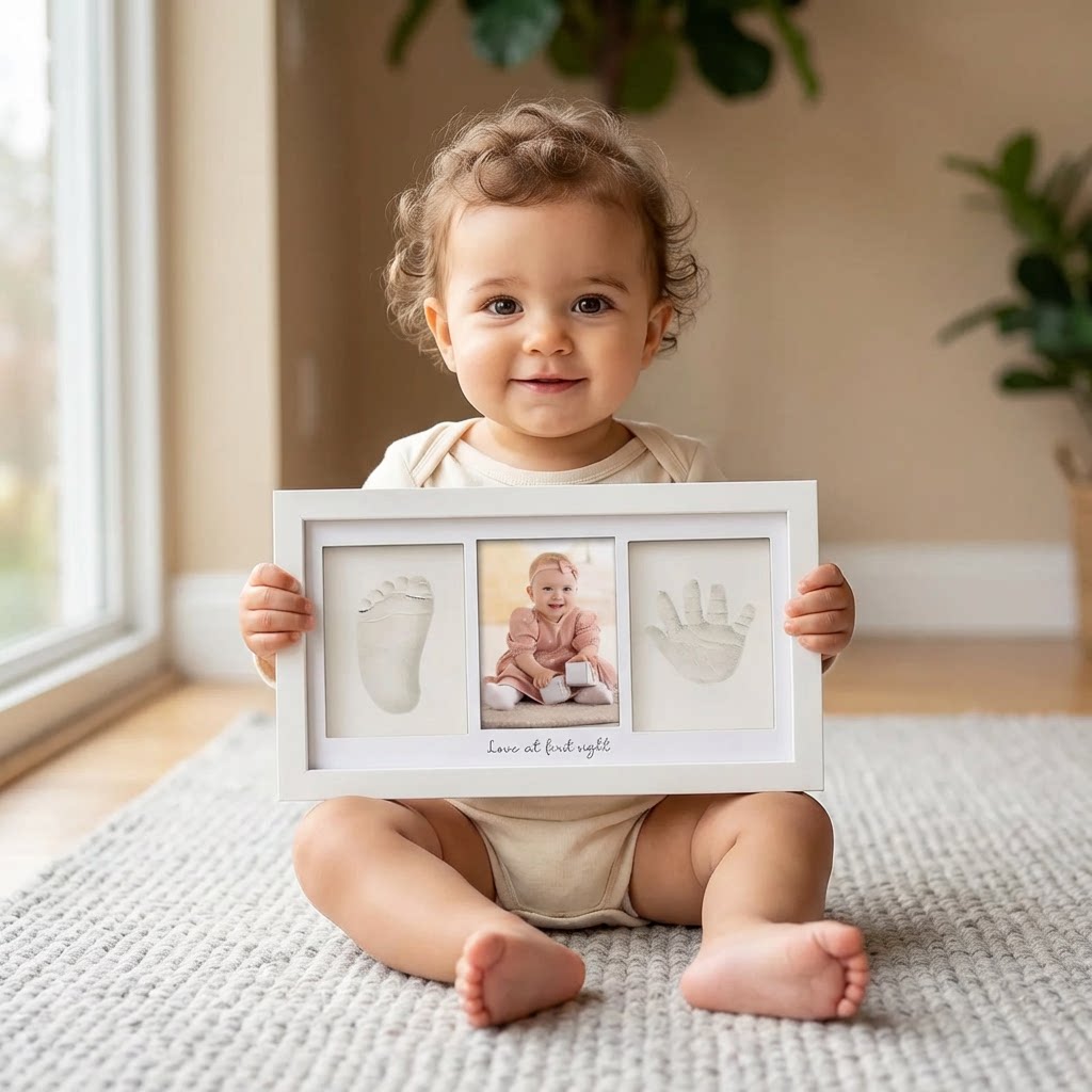Baby Handprint Footprint Clay  - Baby Products Organic avis et prix