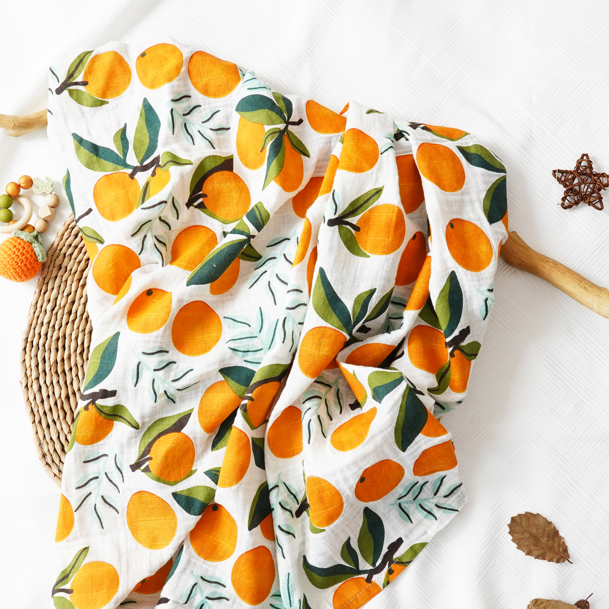 1PCS Baby Muslin Swaddle 120*1 - Baby Sleep Sack avis et prix