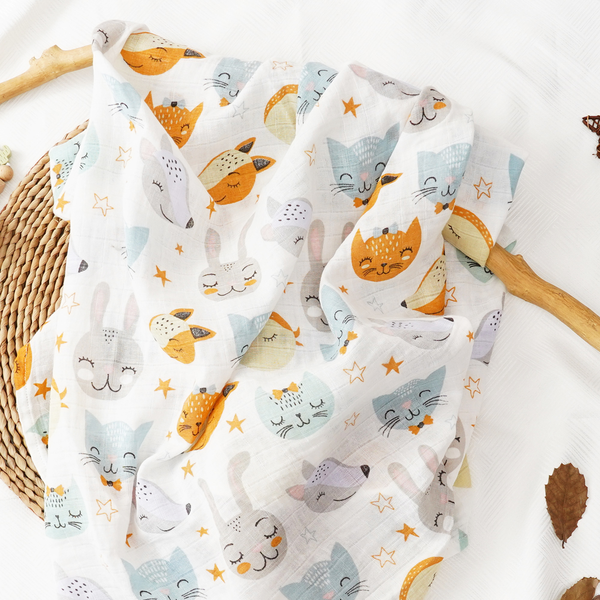 1PCS Baby Muslin Swaddle 120*1 - Baby Sleep Sack avis et prix