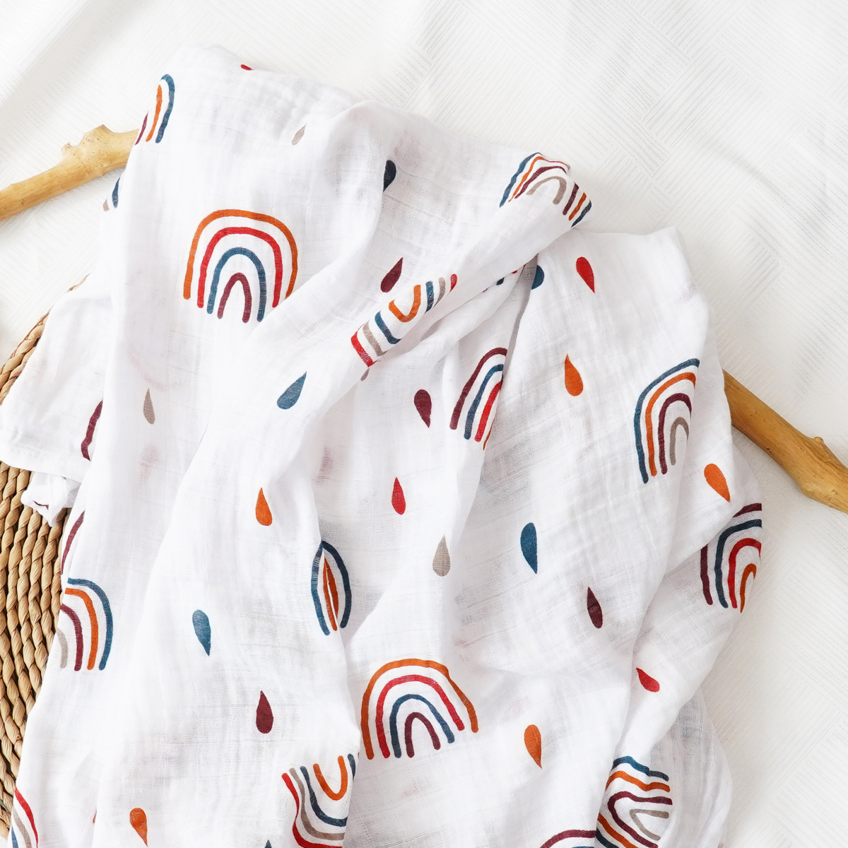 1PCS Baby Muslin Swaddle 120*1 - Baby Sleep Sack avis et prix