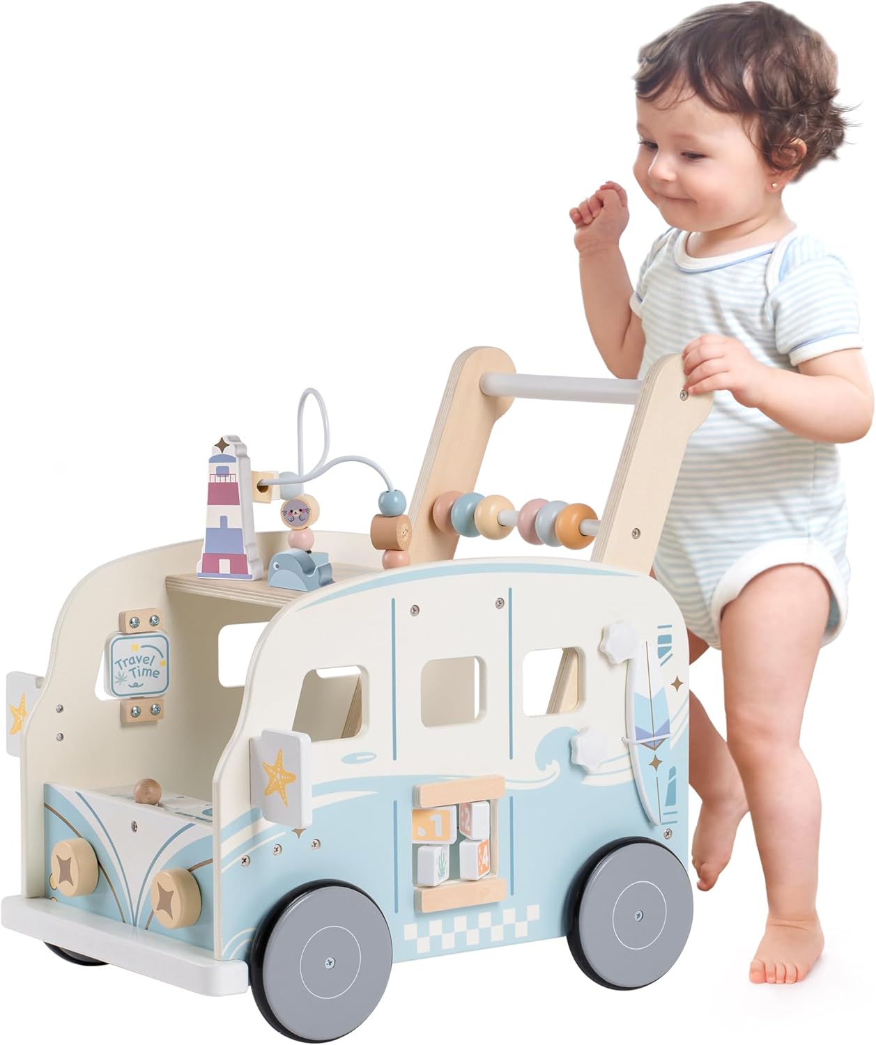 Robotime Robud Wooden Baby Wal - Baby Walker Activity avis et prix