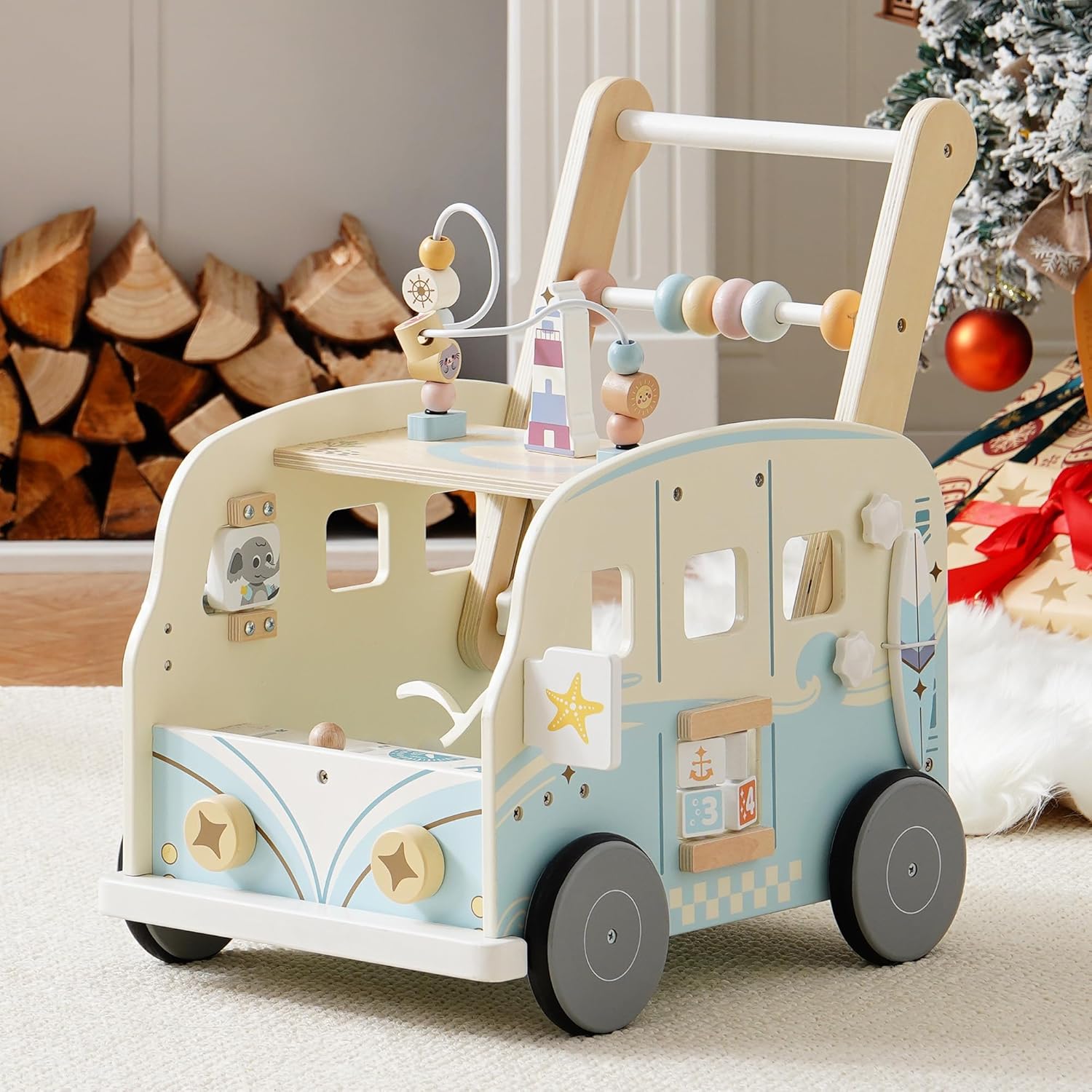 Robotime Robud Wooden Baby Wal - Baby Walker Activity avis et prix
