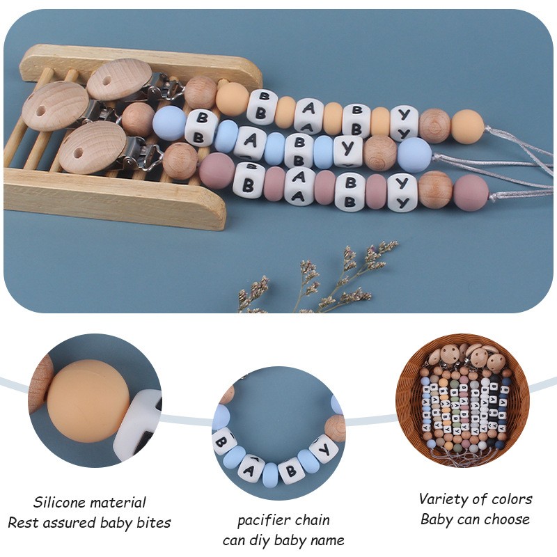 Dummy Holder Clip Customizatio - Baby Pacifier Clip avis et prix